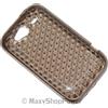 MAXY LSYL CUSTODIA TPU SILICONE LUX COVER CASE PER HTC WILDFIRE S GREY