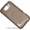 MAXY LSYL CUSTODIA TPU SILICONE LUX COVER CASE PER HTC SENSATION XL GREY