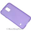 MAXY LSYL CUSTODIA TPU SILICONE LUX COVER CASE PER SAMSUNG GALAXY S5 G900 PURPLE