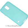 MAXY LSYL CUSTODIA TPU SILICONE LUX COVER CASE PER SAMSUNG GALAXY S5 G900 VERDE ACQUA