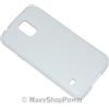 MAXY LSYL CUSTODIA TPU SILICONE LUX COVER CASE PER SAMSUNG GALAXY S5 G900 WHITE