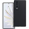 MATT CUSTODIA TPU SILICONE COVER CASE PER HONOR 70 BLACK