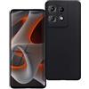 MATT CUSTODIA TPU SILICONE COVER CASE PER MOTOROLA EDGE 50 PRO BLACK
