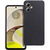 MATT CUSTODIA TPU SILICONE COVER CASE PER MOTOROLA MOTO G14 BLACK
