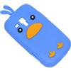 MAXY BIRD CUSTODIA SILICONE PER SAMSUNG GALAXY S DUOS S7562 - TREND S7560 - TREND PLUS S7580 BLU