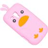 MAXY BIRD CUSTODIA SILICONE PER SAMSUNG GALAXY S DUOS S7562 - TREND S7560 - TREND PLUS S7580 PINK
