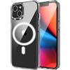 MAGMID CLEAR MAG MID CUSTODIA TPU COVER CASE COMPATIBILE CON MAGSAFE PER APPLE IPHONE 15 PRO MAX