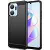 BCASE CUSTODIA B-CASE TPU SILICONE COVER CASE PER HONOR X7A CARBON METAL BLACK