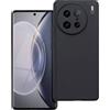 MATT CUSTODIA TPU SILICONE COVER CASE PER VIVO X90 PRO BLACK