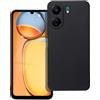 MATT CUSTODIA TPU SILICONE COVER CASE PER XIAOMI REDMI 13C POCO C65 BLACK
