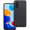 MATT CUSTODIA TPU SILICONE COVER CASE PER XIAOMI REDMI NOTE 11 - 11S BLACK
