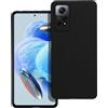 MATT CUSTODIA TPU SILICONE COVER CASE PER XIAOMI REDMI NOTE 12 PRO 4G BLACK