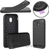 MAXY CUSTODIA B-CASE TPU SILICONE COVER CASE PER NOKIA 3.1 CARBON METAL BLACK