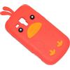 MAXY CUSTODIA BIRD IN SILICONE MORBITO SAMSUNG GALAXY S DUOS S7562 - TREND S7560 - TREND PLUS S7580 RED