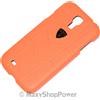 LAMBORGHINI CUSTODIA ORIGINALE AVENTADOR D1 CASE HARD COVER SAMSUNG GALAXY S4 ORANGE