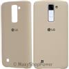 LG CUSTODIA ORIGINALE HARD COVER SNAP-ON CASE CSV-160 K8 LTE BEGIE
