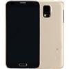 NILLKIN CUSTODIA FROSTED SHELL POSTERIORE RIGIDA ANTISCIVOLO SAMSUNG GALAXY S5 G900 GOLD