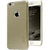 NILLKIN CUSTODIA FROSTED SHELL POSTERIORE RIGIDA ANTISCIVOLO APPLE IPHONE 6 PLUS - 6S PLUS GOLD