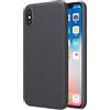 NILLKIN CUSTODIA FROSTED SHELL POSTERIORE RIGIDA ANTISCIVOLO APPLE IPHONE X - XS BLACK