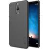 NILLKIN CUSTODIA FROSTED SHELL POSTERIORE RIGIDA ANTISCIVOLO HUAWEI MATE 10 LITE - NOVA 2I - HONOR 9I BLACK