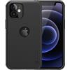 NILLKIN CUSTODIA FROSTED SHELL POSTERIORE RIGIDA ANTISCIVOLO MAGNETICA APPLE IPHONE 12 MINI BLACK