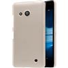NILLKIN CUSTODIA FROSTED SHELL POSTERIORE RIGIDA ANTISCIVOLO MICROSOFT LUMIA 550 GOLD