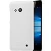 NILLKIN CUSTODIA FROSTED SHELL POSTERIORE RIGIDA ANTISCIVOLO MICROSOFT LUMIA 550 WHITE
