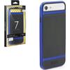 REMAX CUSTODIA BALANCE ORIGINALE PROTECTIVE COVER CASE BLACK-BLU PER IPHONE 6 - 6S - 7 - 8