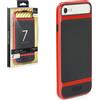 REMAX CUSTODIA BALANCE ORIGINALE PROTECTIVE COVER CASE BLACK-RED PER IPHONE 6 - 6S - 7 - 8