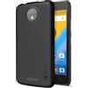 NILLKIN CUSTODIA FROSTED SHELL POSTERIORE RIGIDA ANTISCIVOLO PER MOTOROLA MOTO C - DUAL SIM BLACK