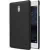 NILLKIN CUSTODIA FROSTED SHELL POSTERIORE RIGIDA ANTISCIVOLO PER NOKIA 3 BLACK