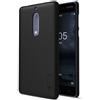 NILLKIN CUSTODIA FROSTED SHELL POSTERIORE RIGIDA ANTISCIVOLO PER NOKIA 5 - 5 DUAL SIM BLACK
