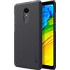 NILLKIN CUSTODIA FROSTED SHELL POSTERIORE RIGIDA ANTISCIVOLO PER XIAOMI REDMI 5 BLACK