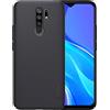 NILLKIN CUSTODIA FROSTED SHELL POSTERIORE RIGIDA ANTISCIVOLO PER XIAOMI REDMI 9 - 9 PRIME BLACK