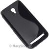 MAXY SSYL CUSTODIA TPU SILICONE COVER CASE PER ALCATEL IDOL 2 MINI S BLACK