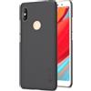 NILLKIN CUSTODIA FROSTED SHELL POSTERIORE RIGIDA ANTISCIVOLO PER XIAOMI REDMI S2 - REDMI Y2 BLACK