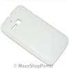 MAXY SSYL CUSTODIA TPU SILICONE COVER CASE PER ALCATEL M'POP 5020D WHITE
