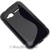 MAXY SSYL CUSTODIA TPU SILICONE COVER CASE PER ALCATEL OT-4018D POP D1 BLACK