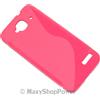 MAXY SSYL CUSTODIA TPU SILICONE COVER CASE PER ALCATEL OT-6012D IDOL MINI PINK