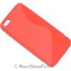 MAXY SSYL CUSTODIA TPU SILICONE COVER CASE PER APPLE IPHONE 5C RED