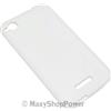 MAXY SSYL CUSTODIA TPU SILICONE COVER CASE PER HTC DESIRE 320 WHITE
