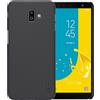NILLKIN CUSTODIA FROSTED SHELL POSTERIORE RIGIDA ANTISCIVOLO SAMSUNG GALAXY J6+ (2018) BLACK