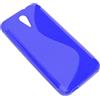 MAXY SSYL CUSTODIA TPU SILICONE COVER CASE PER HTC DESIRE 620 - 820 MINI BLU