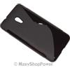 MAXY SSYL CUSTODIA TPU SILICONE COVER CASE PER HTC DESIRE 700 BLACK