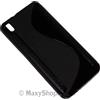 MAXY SSYL CUSTODIA TPU SILICONE COVER CASE PER HTC DESIRE 816 BLACK