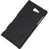 NILLKIN CUSTODIA FROSTED SHELL POSTERIORE RIGIDA ANTISCIVOLO SONY XPERIA M2 BLACK