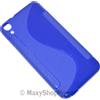 MAXY SSYL CUSTODIA TPU SILICONE COVER CASE PER HTC DESIRE 820 BLU