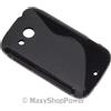 MAXY SSYL CUSTODIA TPU SILICONE COVER CASE PER HTC DESIRE C BLACK