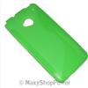 MAXY SSYL CUSTODIA TPU SILICONE COVER CASE PER HTC ONE M7 GREEN