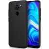 NILLKIN CUSTODIA FROSTED SHELL POSTERIORE RIGIDA ANTISCIVOLO XIAOMI REDMI NOTE 9 BLACK
